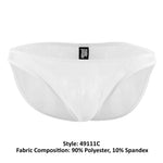 Male Power 49111C Stretch Net Wonder Bikini Color White