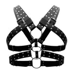 Male Power 591-266 Leather Gemini Harness Color Black