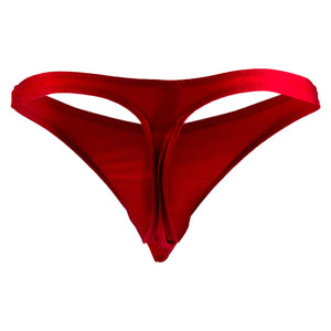 Male Power PAK834 Pull Tab Thong Color Red