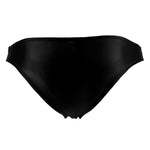 Male Power PAK871 Euro Male Spandex Brazilian Pouch Bikini Color Black