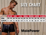 Male Power 145162 Stretch Lace Mini Short Boxer Briefs Color White