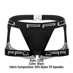 PPU 2109 Garter Jockstrap Color Black