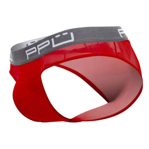 PPU 2113 Mesh Bikini Thongs Color Red