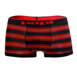Papi 980503-982 3PK Cotton Stretch Brazilian Yarndye Band Stripe Color Red-Black