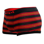 Papi 980503-982 3PK Cotton Stretch Brazilian Yarndye Band Stripe Color Red-Black