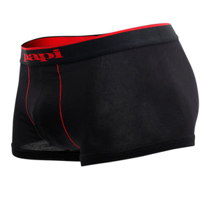 Papi 980503-982 3PK Cotton Stretch Brazilian Yarndye Band Stripe Color Red-Black