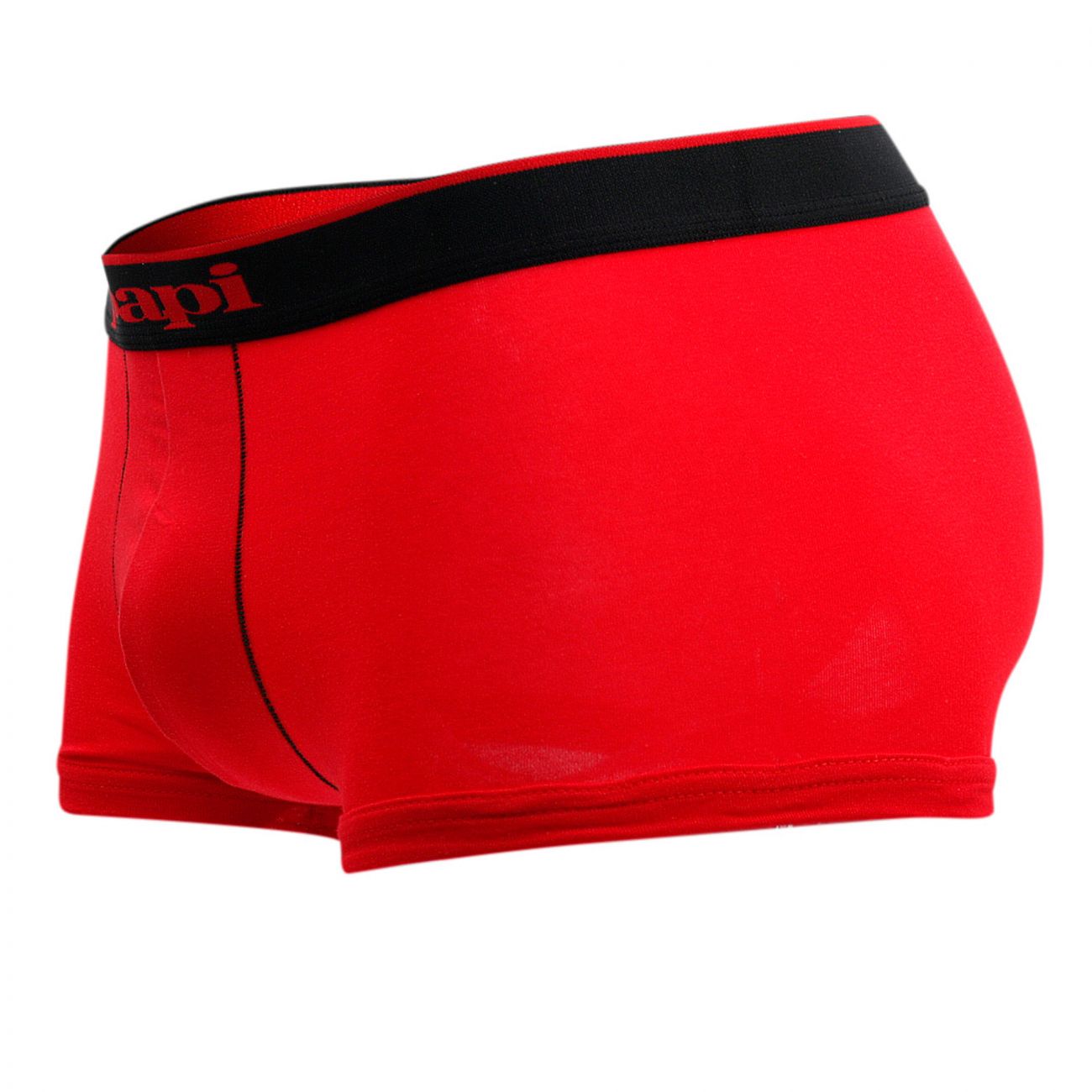 Papi 980503-982 3PK Cotton Stretch Brazilian Yarndye Band Stripe Color Red-Black