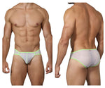 Pikante PIK 0222 Communication Mesh Briefs Color White