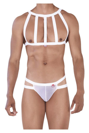 Pikante PIK 0331 Personality Harness Thongs Color White