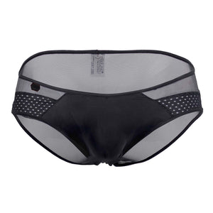 Pikante PIK 0342 Leonidas Mesh Briefs Color Black