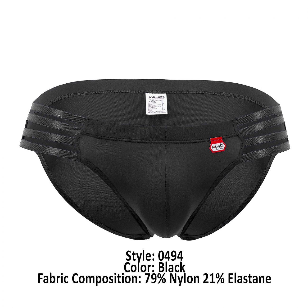 Pikante PIK 0494 Temptation Briefs Color Black