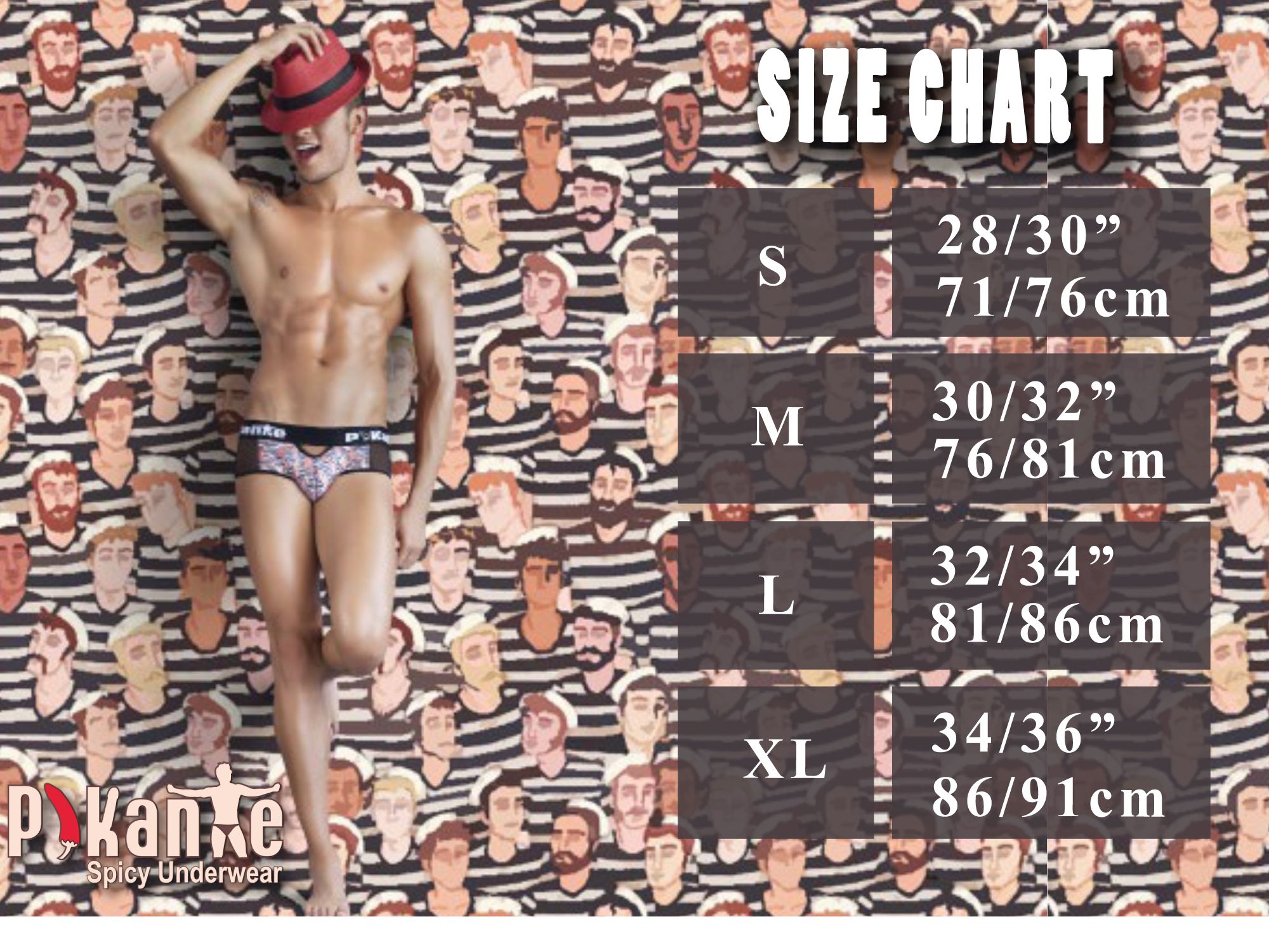Pikante PIK 0339 Francis Briefs Color White