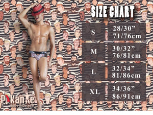 Pikante PIK 0212 Idyllic Open Briefs Color Black