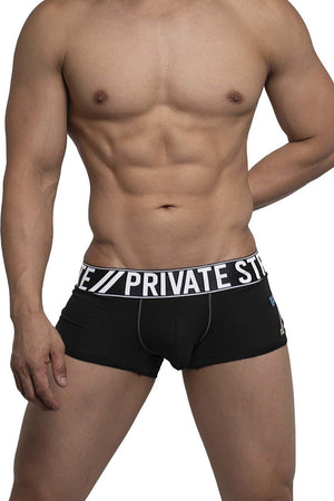 Private Structure BAUX4196 Athlete Trunks Color Black