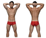 Private Structure DGEMU3487BT Desire Glaze Hipster Boxer Brief Color Red