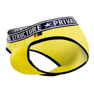 Private Structure EPUY4019 Pride Mini Briefs Color Sunshine Yellow