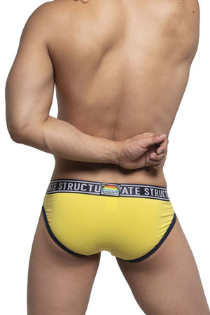 Private Structure EPUY4019 Pride Mini Briefs Color Sunshine Yellow