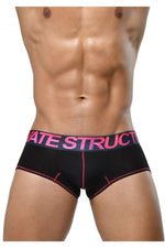 Private Structure PTUZ3790 Platinum Tencel Hipster Trunks Color Magenta-Black