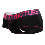 Private Structure PTUZ3790 Platinum Tencel Hipster Trunks Color Magenta-Black