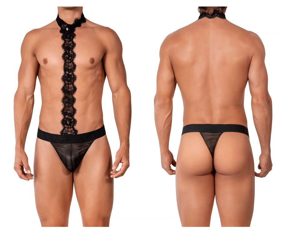 Roger Smuth RS026 Thongs Color Black