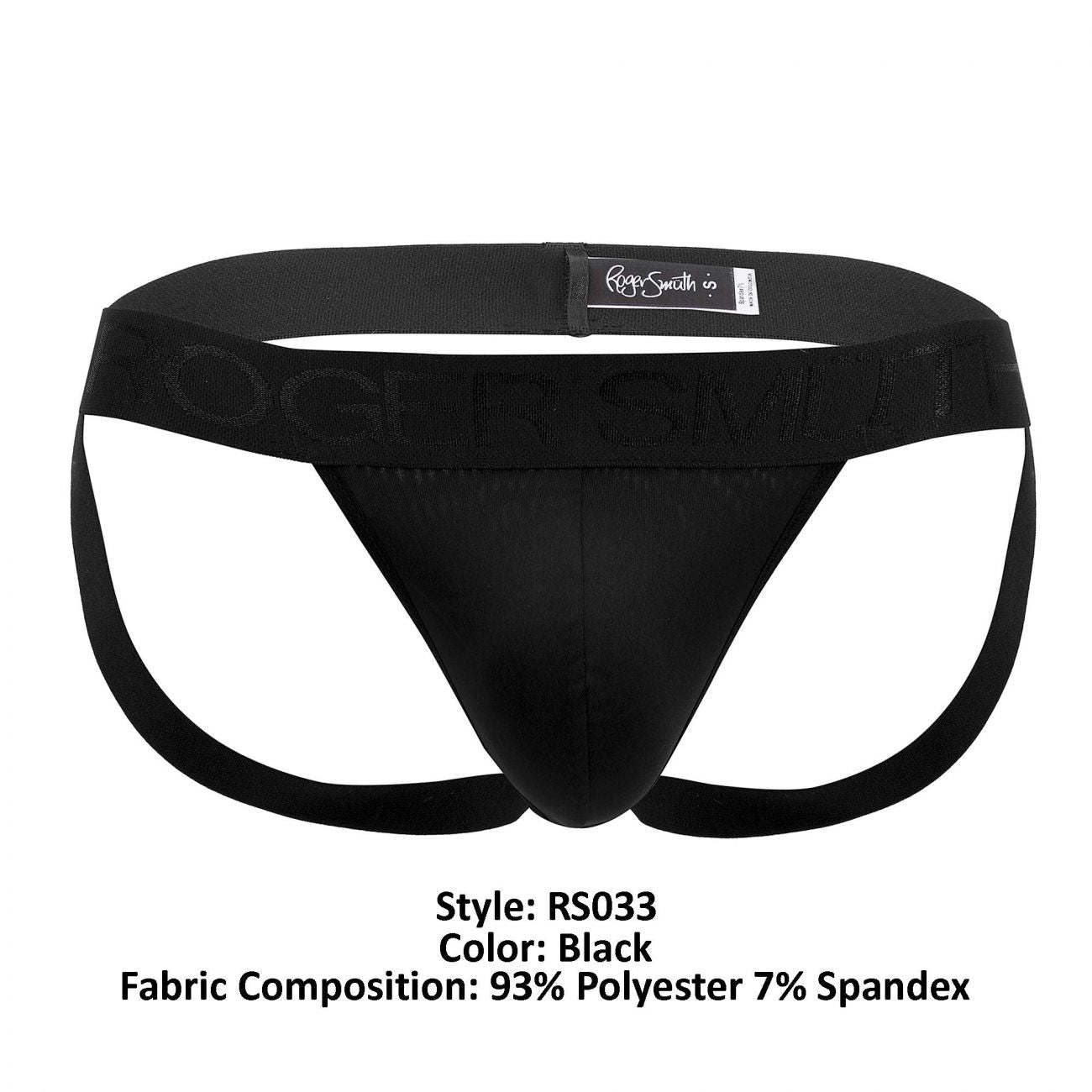 Roger Smuth RS033 Jockstrap Color Black
