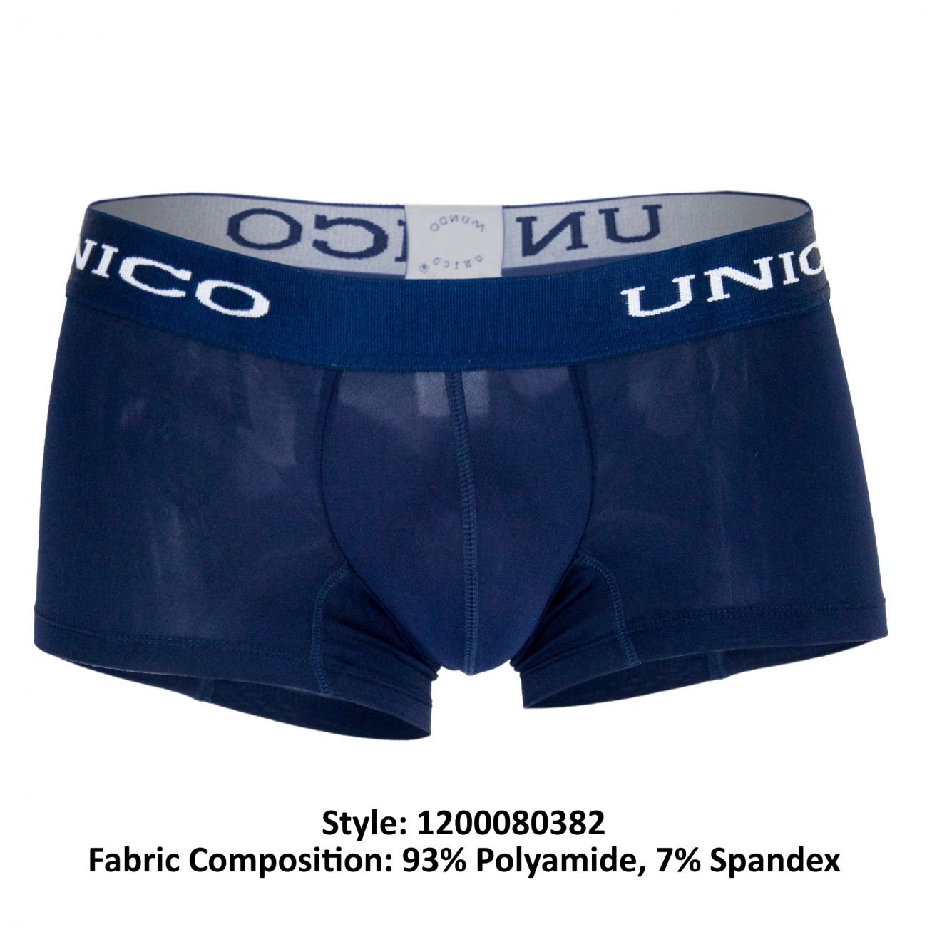 Unico 1200080382 (1212010010482) Boxer Briefs Profundo Microfiber Color Blue