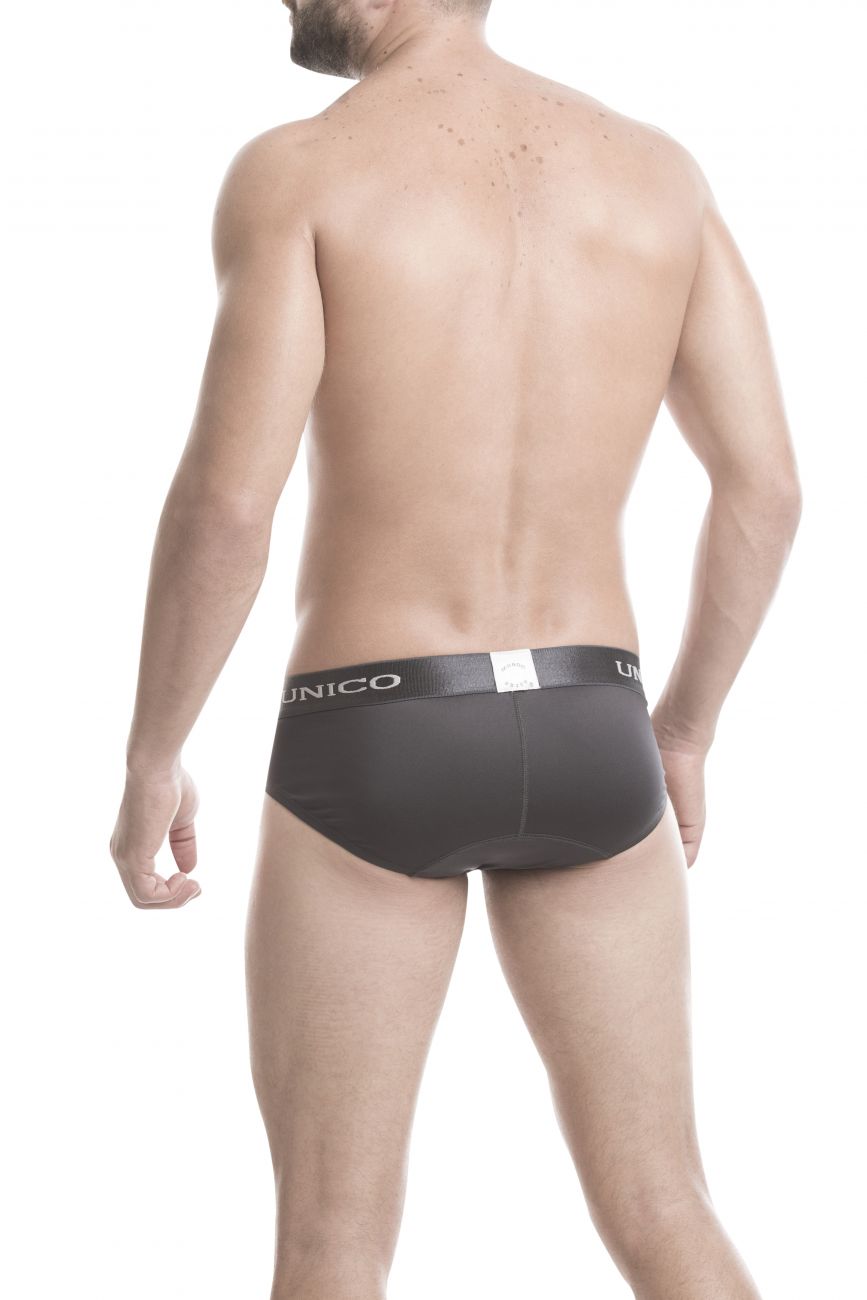 Unico 1600050396 (1612020110696) Briefs Asfalto Microfiber Color Gray