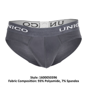 Unico 1600050396 (1612020110696) Briefs Asfalto Microfiber Color Gray