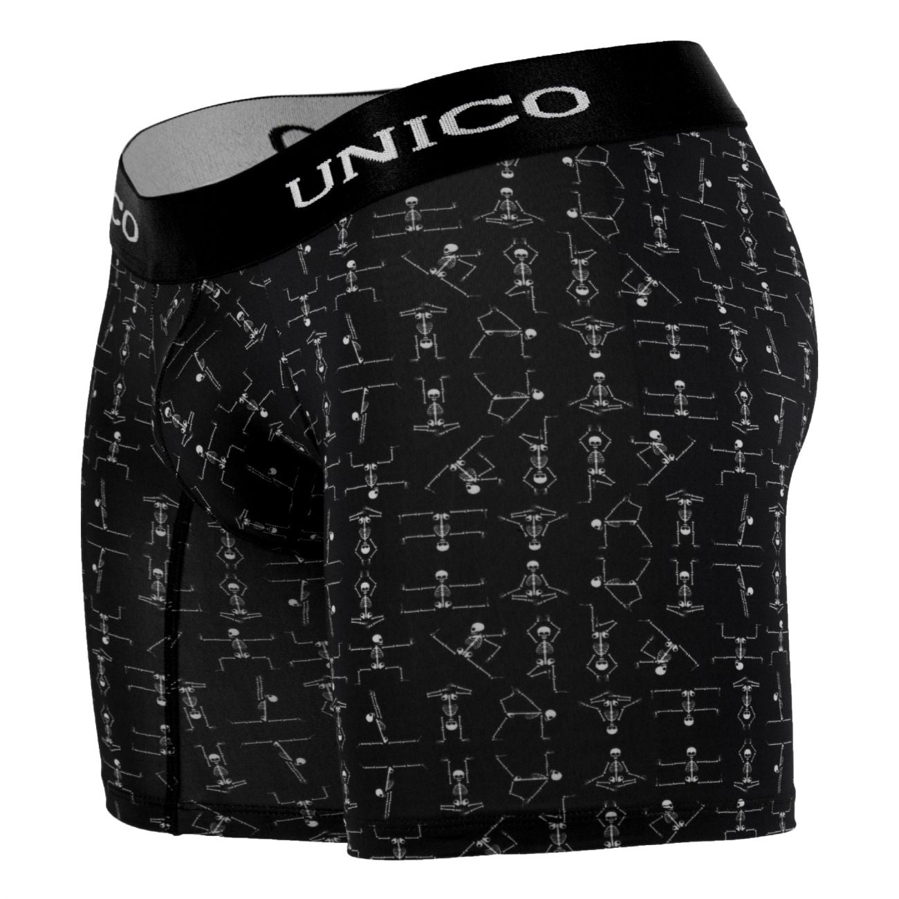 Unico 1803010021399 Boxer Briefs Skelleton Color Black