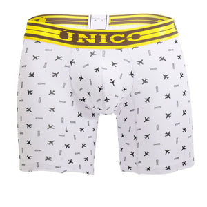 Unico 1902010023100 Boxer Briefs Radical Color White