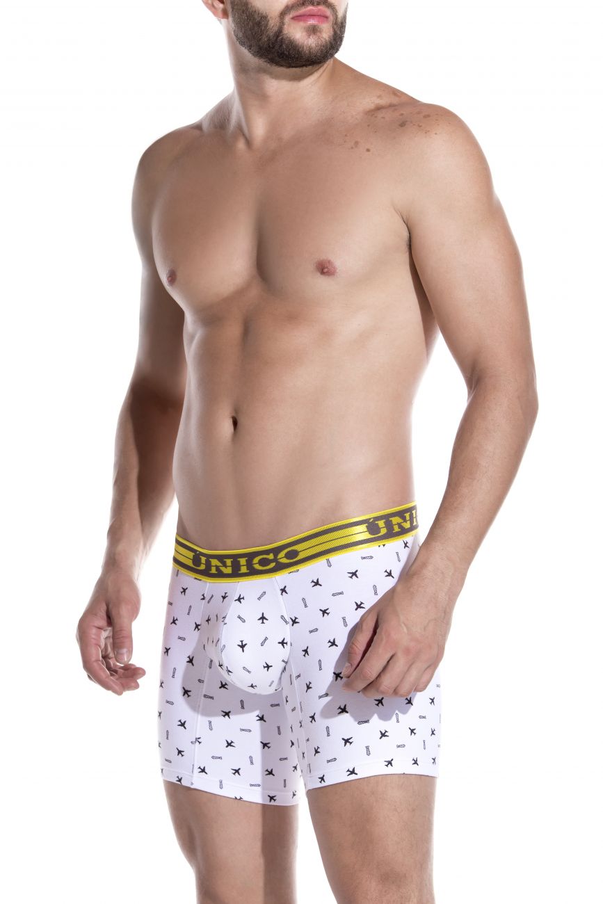 Unico 1902010023100 Boxer Briefs Radical Color White