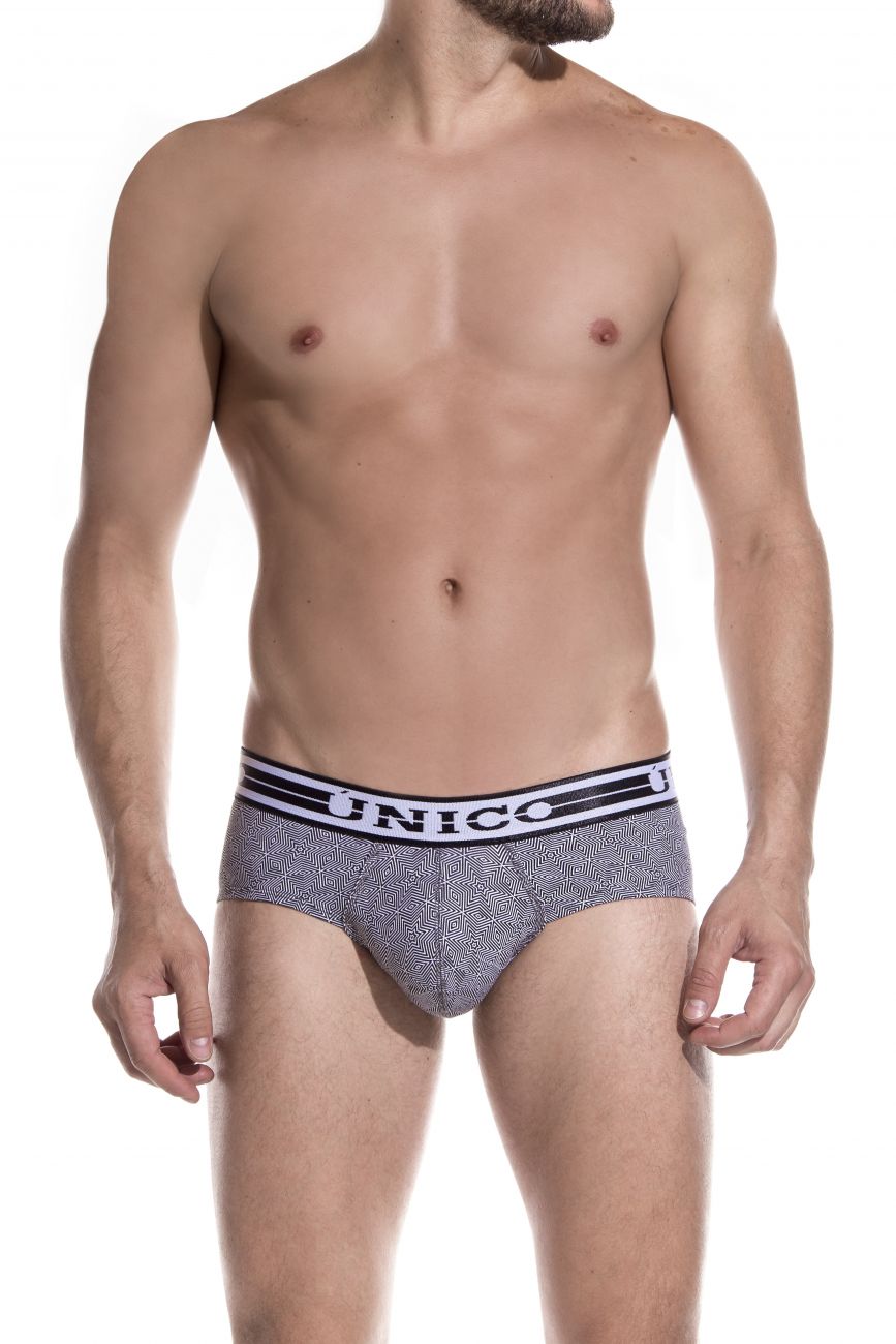 Unico 1902020112863 Briefs Techne Color Black-White