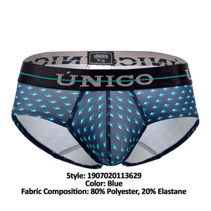 Unico 1907020113629 Briefs Agata Color Blue