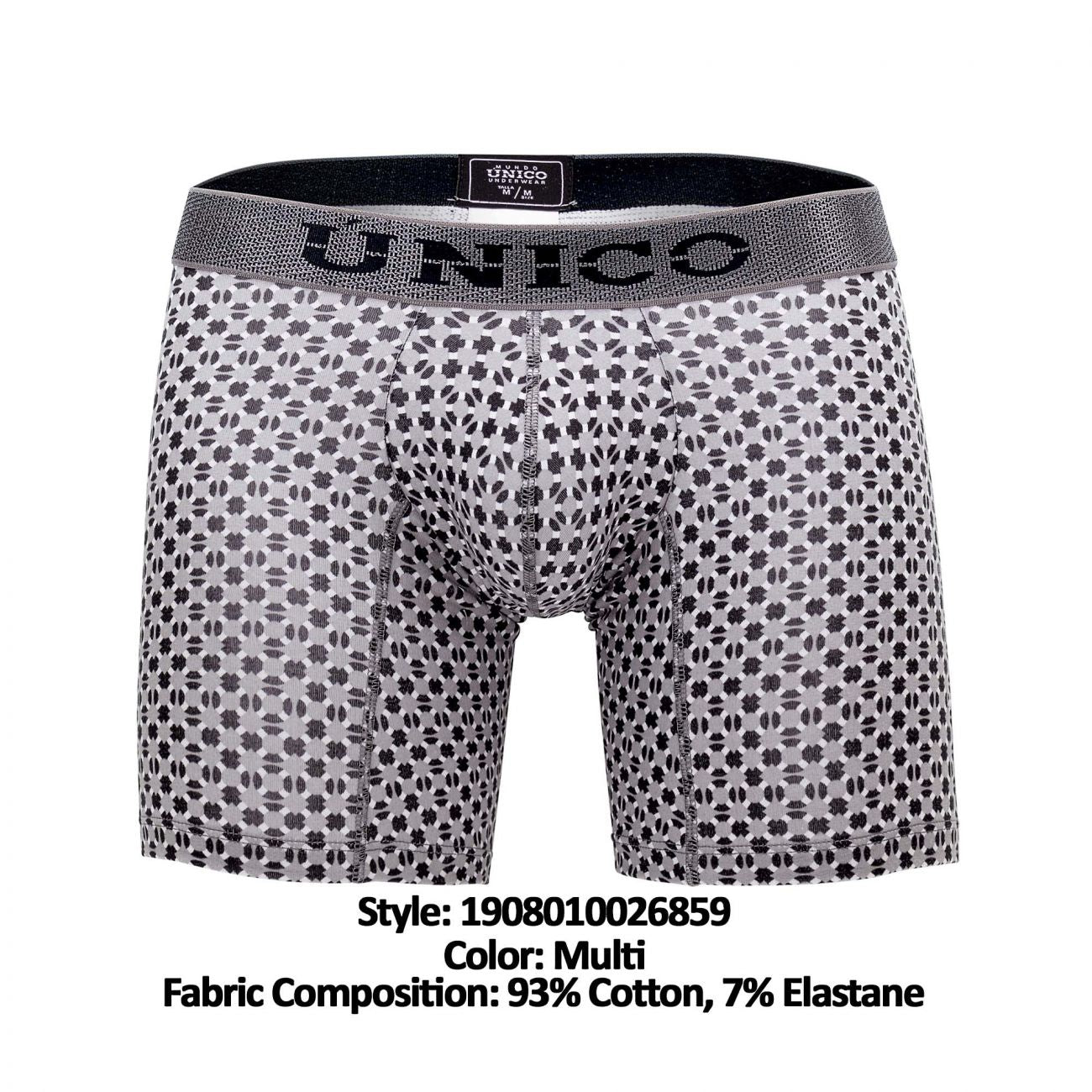 Unico 1908010026859 Boxer Briefs Percepcion Color Multi