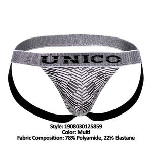 Unico 1908030125859 Jockstrap Grafito Color Multi