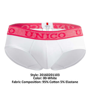 Unico 20160201103 Illusion Briefs Color 00-White