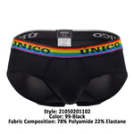 Unico 21050201102 Love Wins Briefs Color 99-Black