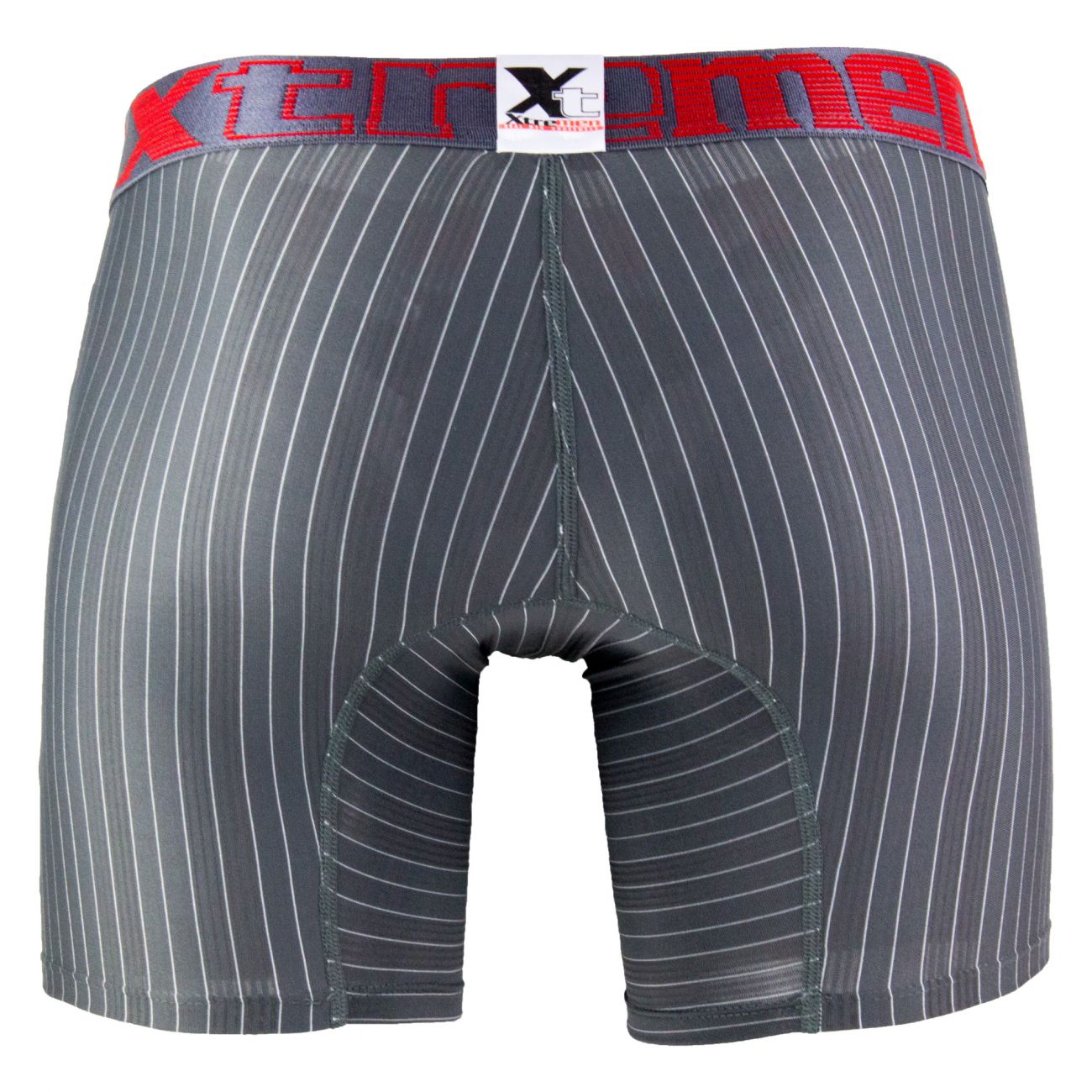 Xtremen 51419 Boxer Briefs Microfiber Stripes Color Gray