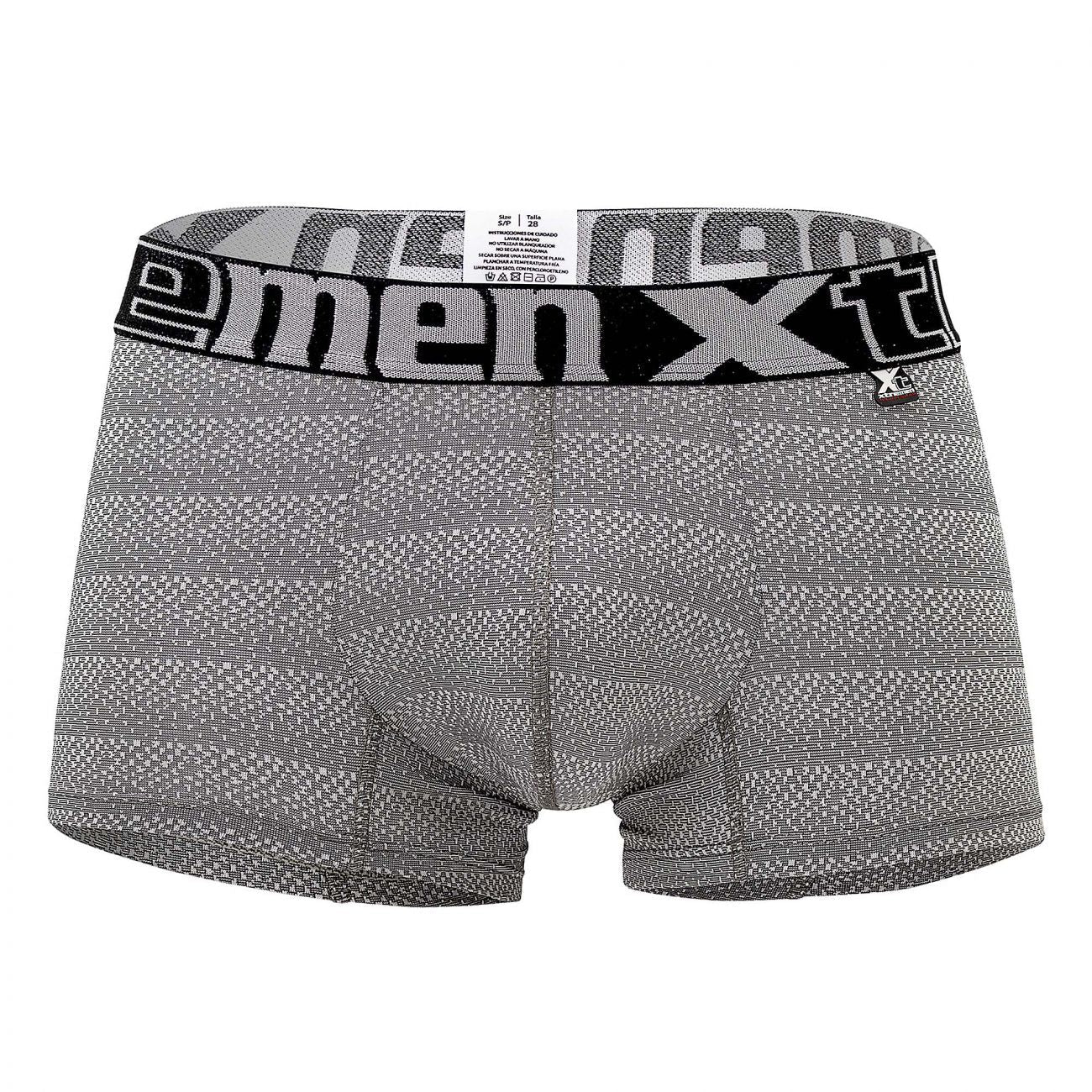 Xtremen 51449C Geometric Jacquard Trunk Color Gray