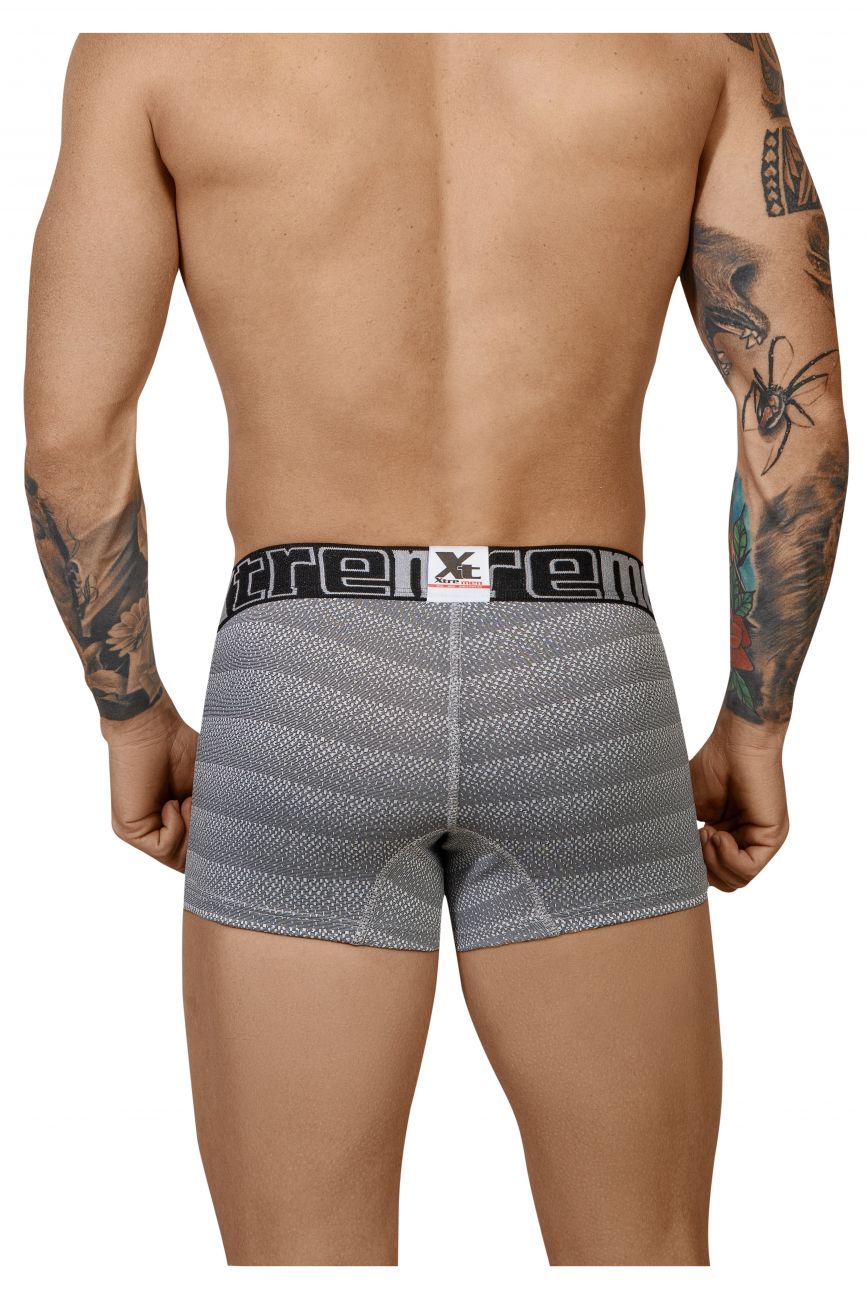 Xtremen 51449C Geometric Jacquard Trunk Color Gray