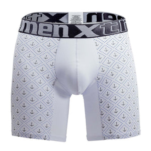 Xtremen 51461 Cotton Boxer Briefs Color White