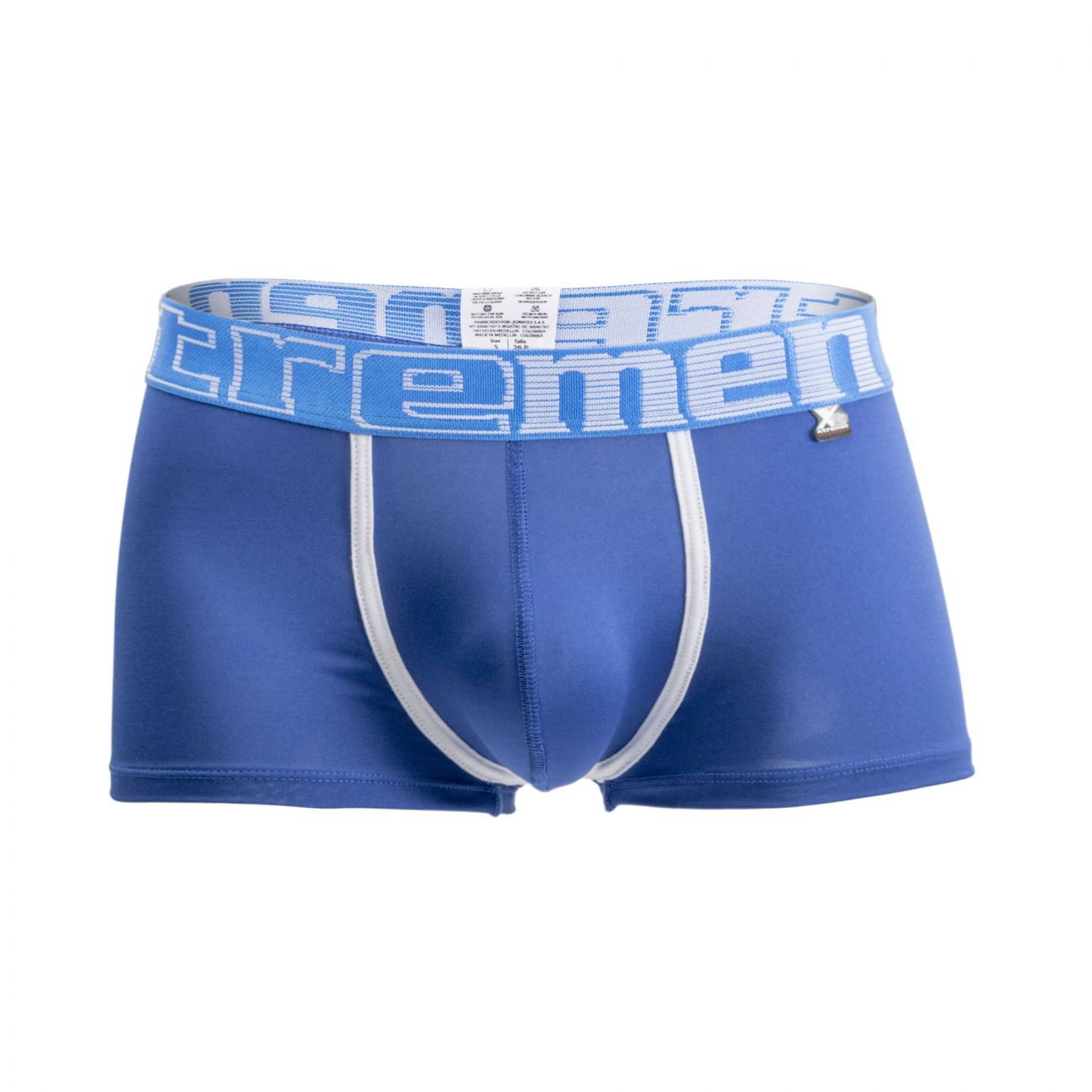 Xtremen 91028 Piping Boxer Briefs Color Blue