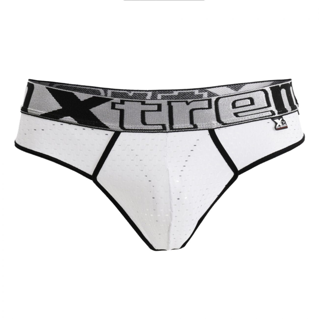 Xtremen 91036X Mesh Thongs Color White