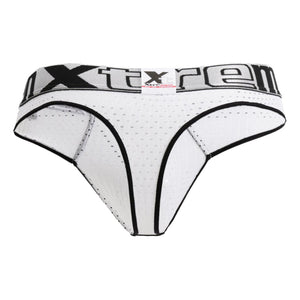 Xtremen 91036X Mesh Thongs Color White