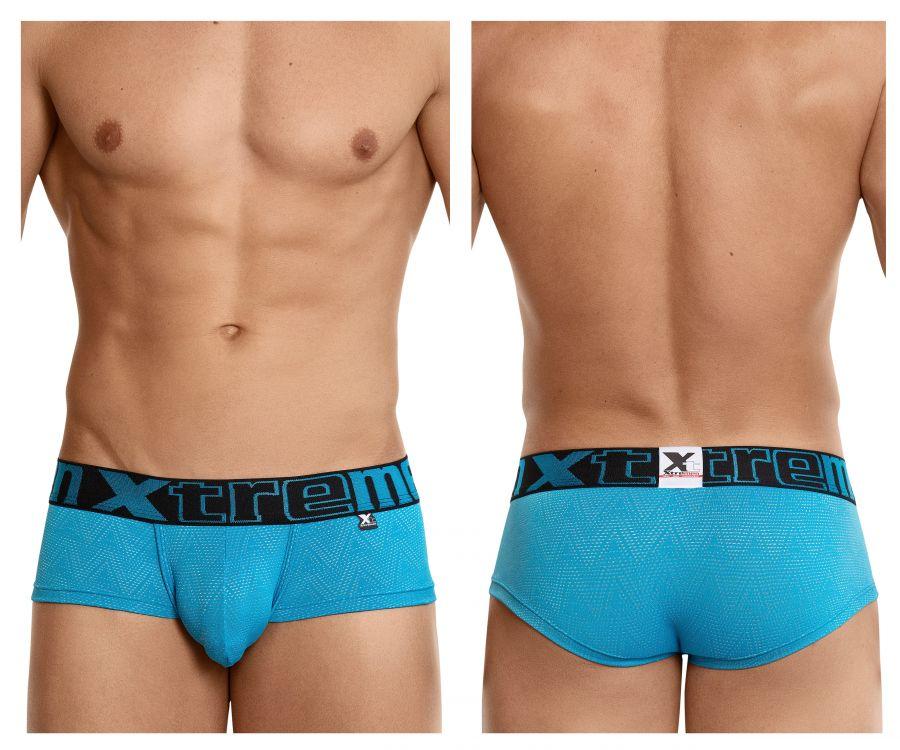 Xtremen 91052 Ethnic Jacquard Briefs Color Turquoise