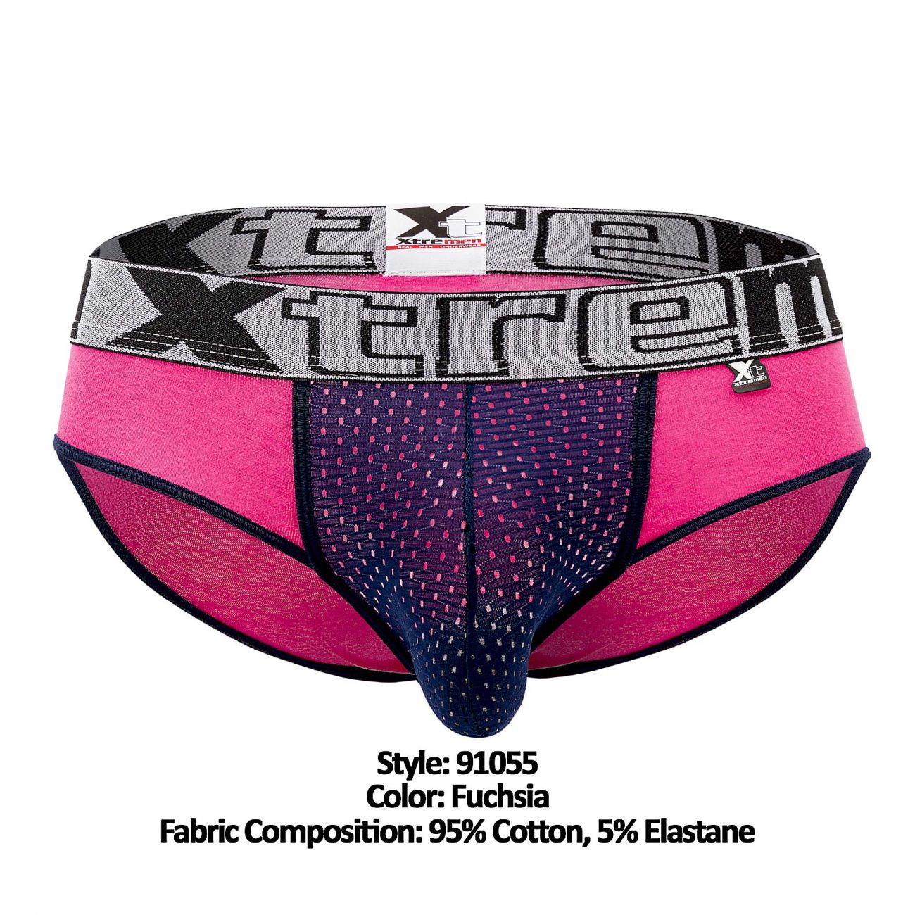 Xtremen 91055 Big Pouch Briefs Color Fuchsia