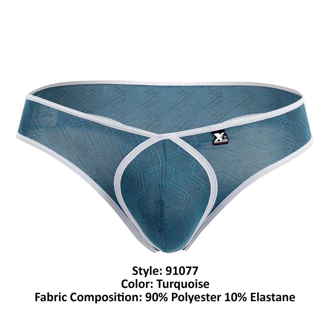 Xtremen 91077 Microfiber Jacquard Thongs Color Jade