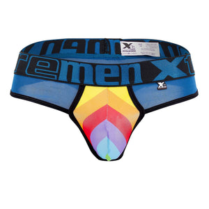 Xtremen 91086 Microfiber Pride Thongs Color Petrol