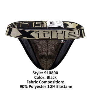 Xtremen 91089X Frice Microfiber Bikini Color Black