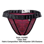 Xtremen 91098X Microfiber Mesh Bikini Color Red